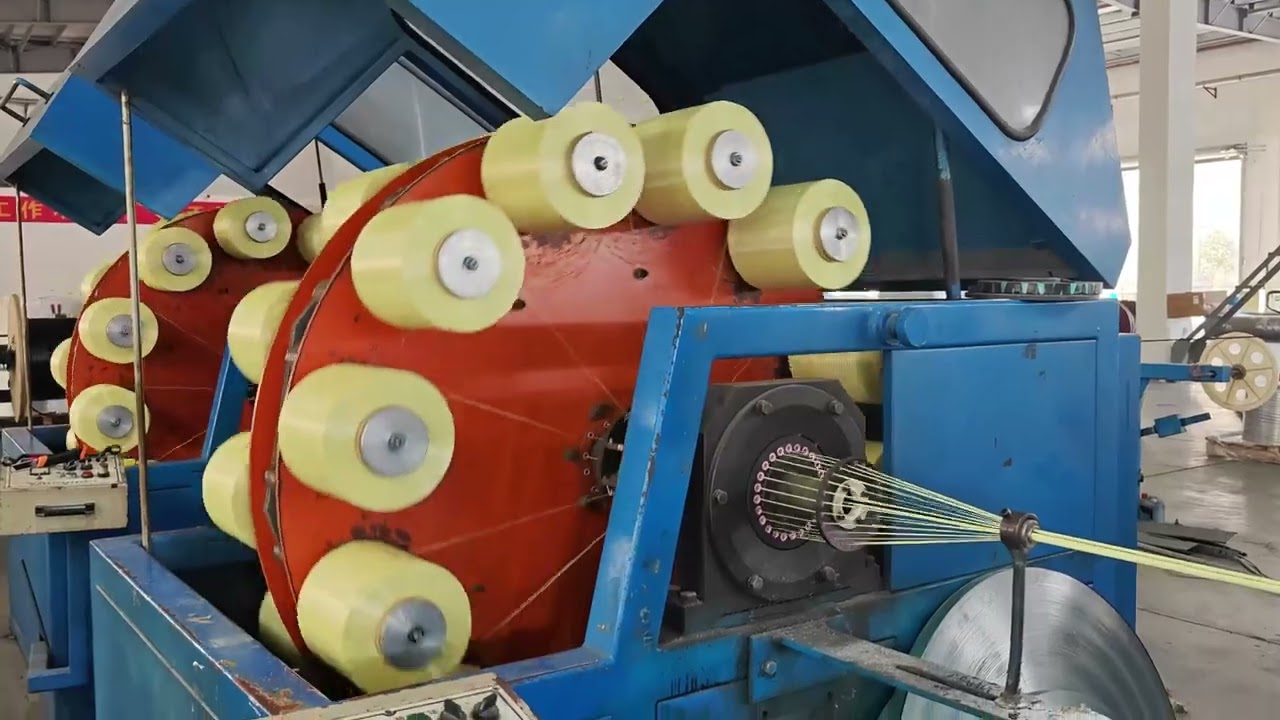 OPGW Central Stainless Steel Tube Design | Fiber optic cable production workshop