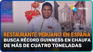 🙌 Doromari, restaurante peruano en España busca Récord Guinness en chaufa de más de cuatro toneladas
