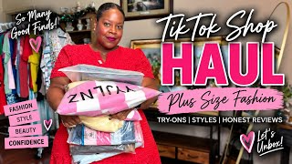 I Have SO MANY TikTok Shop Samples! 😳 Plus Size Fashion Haul + Try-On