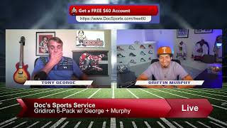 6 Free Football Picks - Week 1 NFL Picks, Week 2 College Football Picks - Doc's Gridiron 6-Pack Show