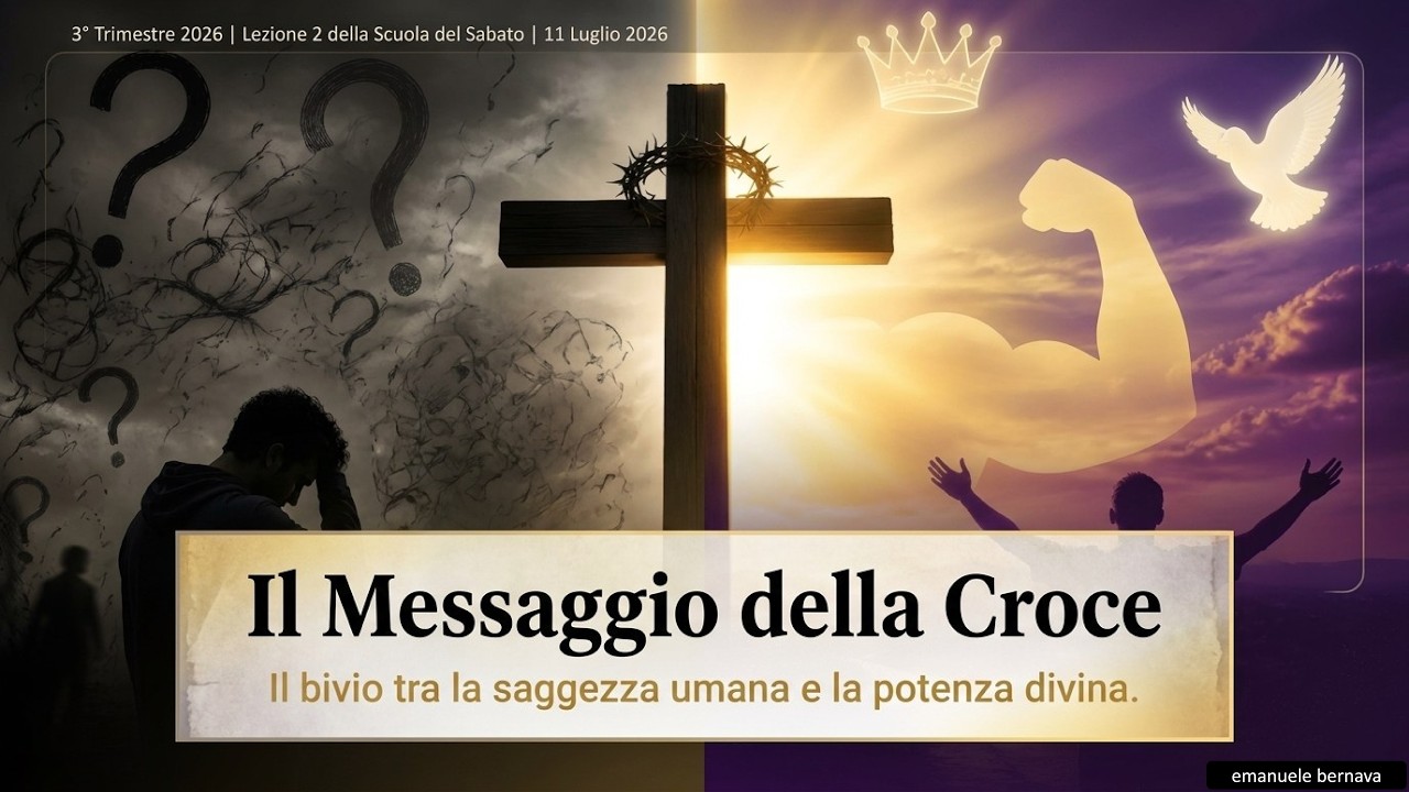 SDS 11/7/2026 - La lezione in video in 8 minuti - Il Messaggio della Croce | Emanuele Bernava