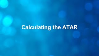 Calculating the ATAR