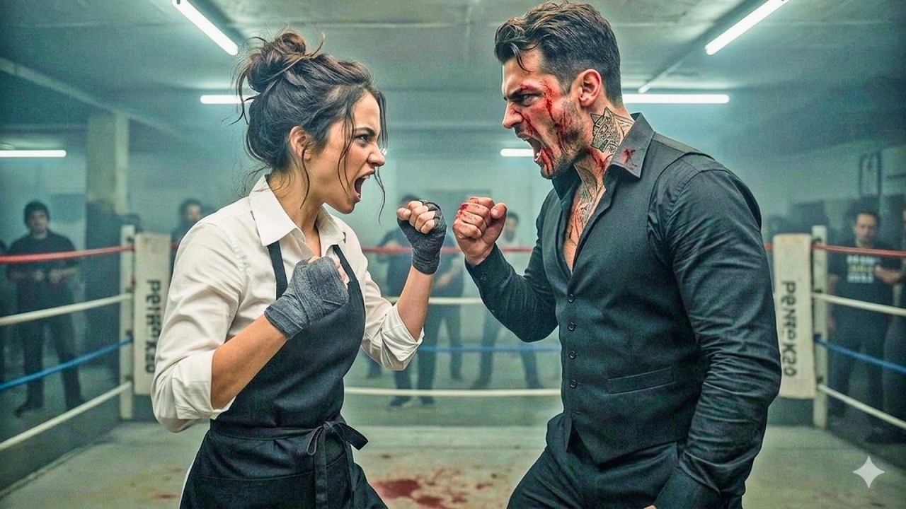 Надменный босс мафии вызвал официантку на бой — не зная, что она беспощадная боксерша