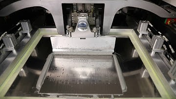 Solder paste printing video