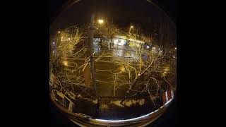 Insta360Go2 Snowfall In Vancouver Nov 7, 2022 1000Pm