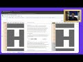 Middle of video