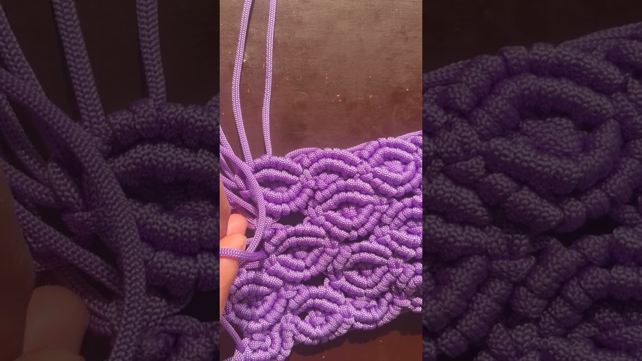 ये में बना रही हु साईट बैग फोने रखने के लिए 👍👍macrme ke dhage से 