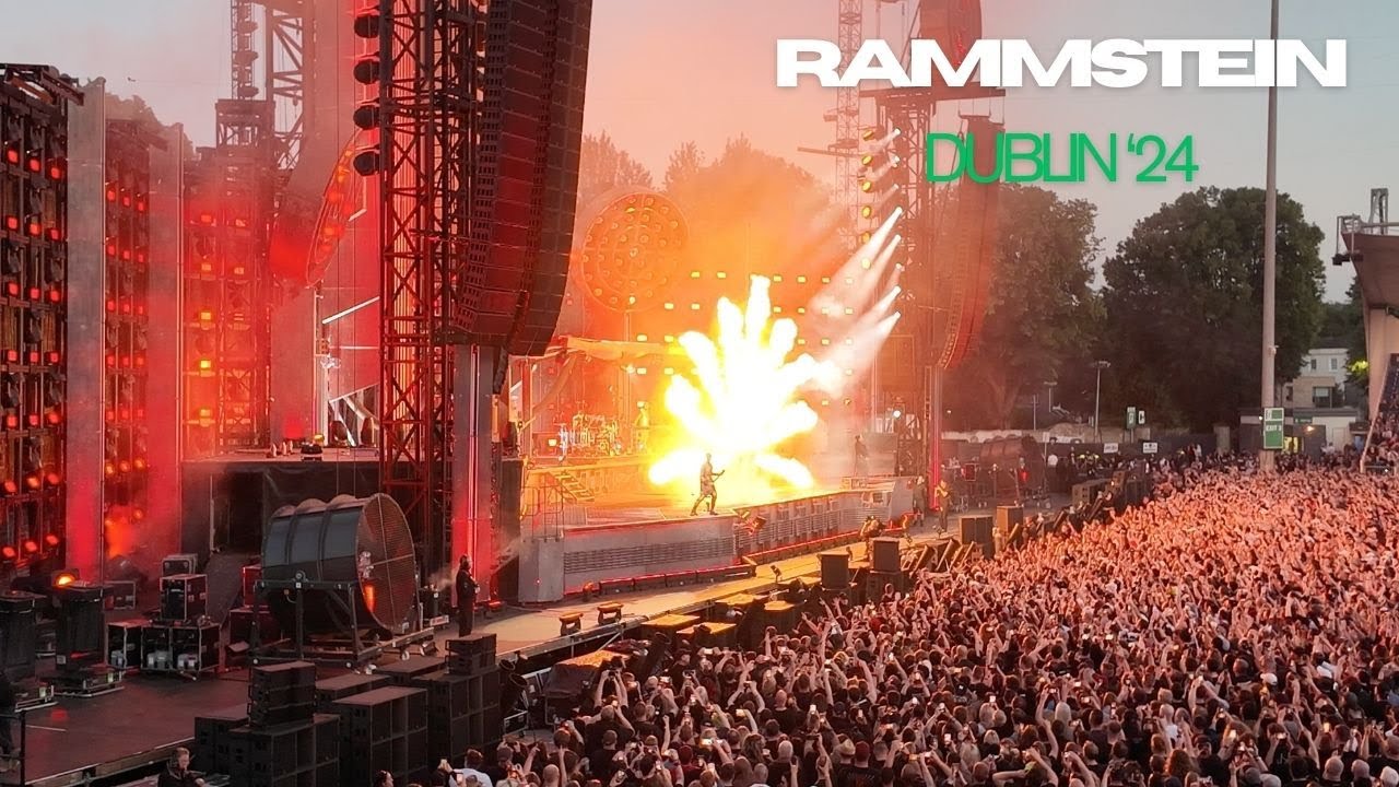 Rammstein Rds Layout Explosive Rammstein ‘Rammstein’ Live Performance | RDS Dublin 2024 ...