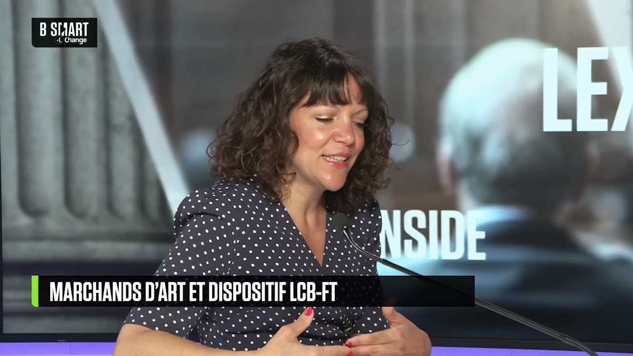 Célia Chauffray avocate interviewée dans Lex Inside B Smart sur les obligations LCB-FT des marchands d'art