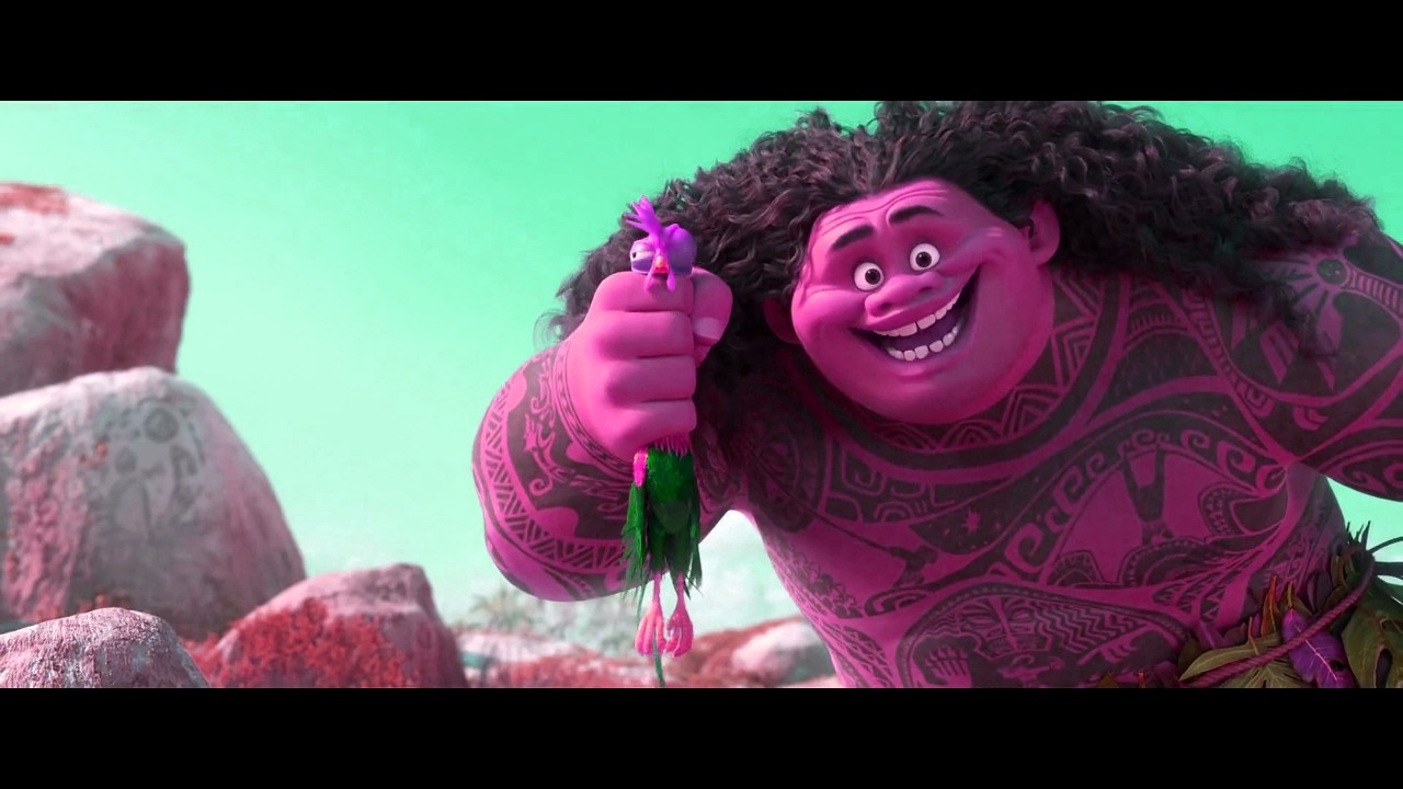 Moana | Maui Finds HeiHei as His Boat Snack (Sponsored by: Gamavision Csupo Effects)