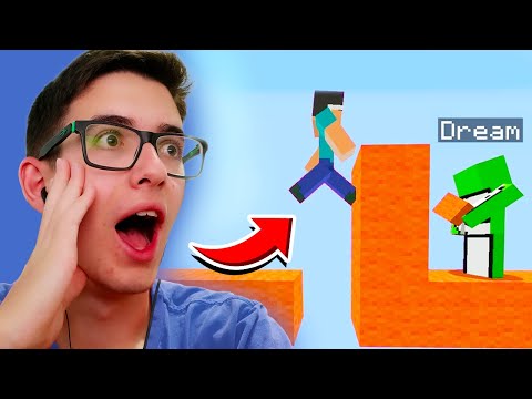 😱 REAGINDO ao DREAM sendo DESTRUÍDO (Melhor Jogador de Minecraft