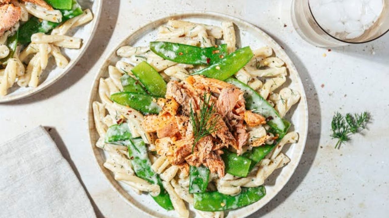 Stealhead Gemelli Pasta in White Wine Cream Sauce YouTube