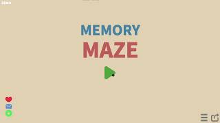 Memory Maze Demo 100% 10:54.267 screenshot 5