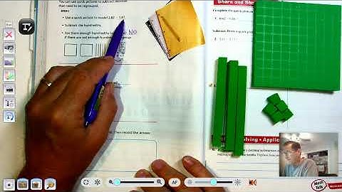5th grade GO Math: Lesson 3.6 Decimal Subtraction pages 129-132