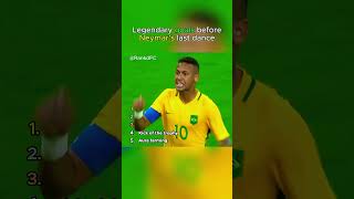 Neymar's Goals Before His Last Dance 🇧🇷 #neymar #football #shorts