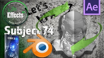 How to use Blender for After Effects and Element 3D  | Let