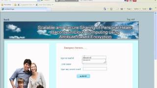 Scalable and Secure Sharing of Personal Health Records in Cloud uisng ABE