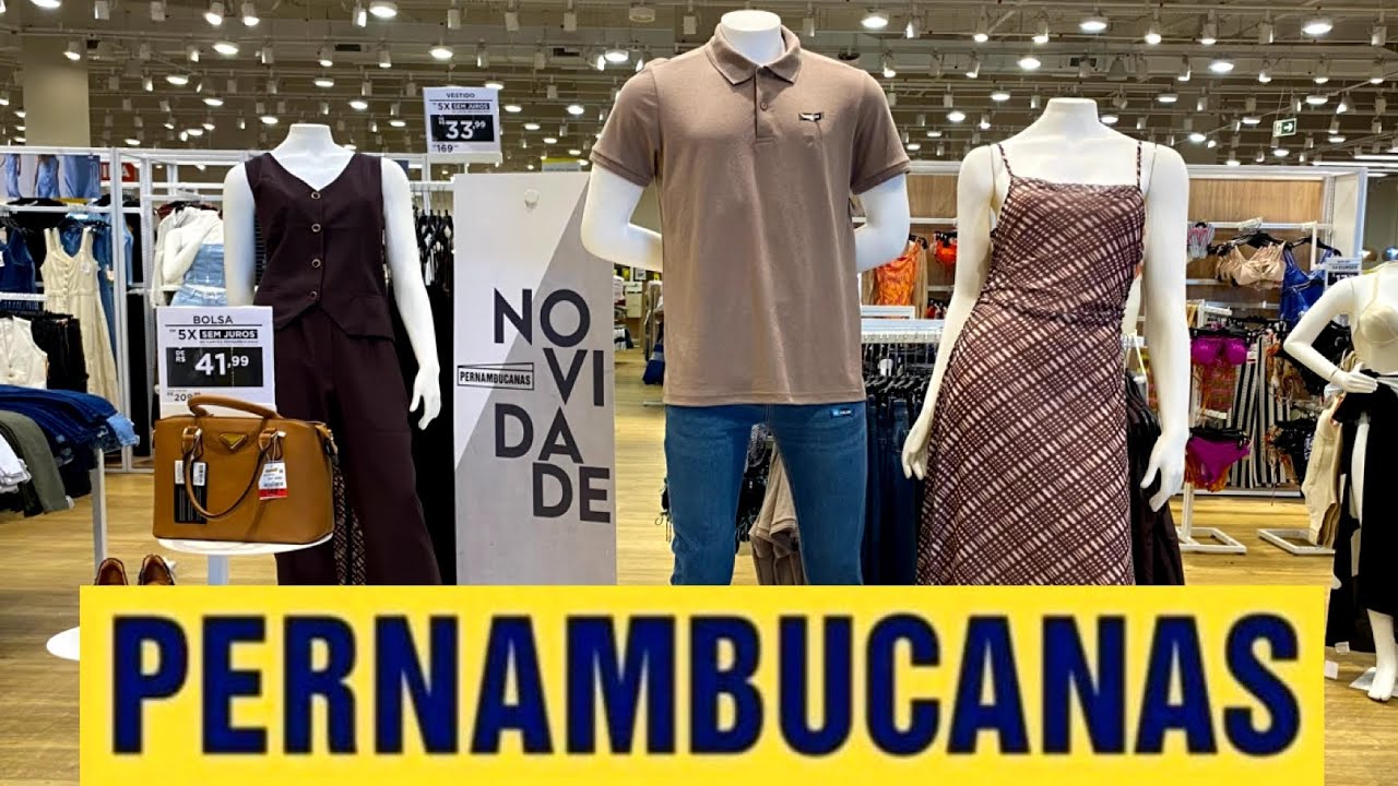 TOUR PERNAMBUCANAS | ROUPAS CALÇADOS E BOLSAS