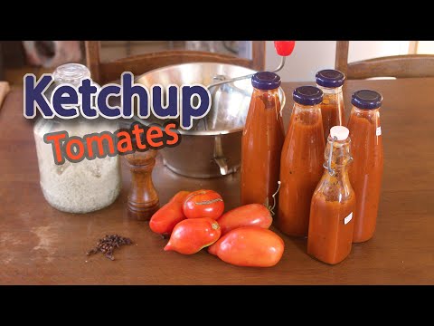 Vidéo: Ketchup De Tomate Idéal à La Maison