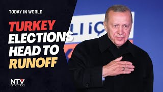 Turkey faces runoff election with Erdogan leading