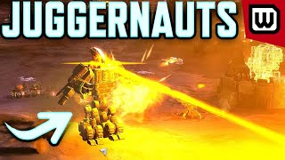 8vs8 Defending Juggernauts! Beyond All Reason (EPIC Scale RTS)