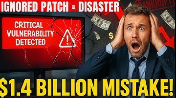 How a Missed Patch Became a $1.4 Billion Mistake 💸