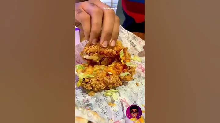 Indha KFC karan vera Romba Tempt panraan😭🍗 - Double Down Burger | Idris Explores | #shorts - DayDayNews