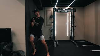GLUTE MEDIUS WALL PUSH   GMBM Tutorial