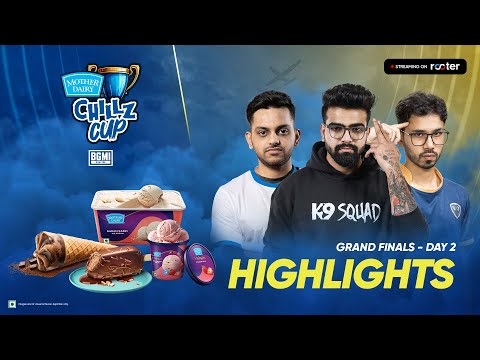 Mother Dairy Ice Cream's Chillz Cup | #BGMI | Grand Finals Day-2 | Highlights