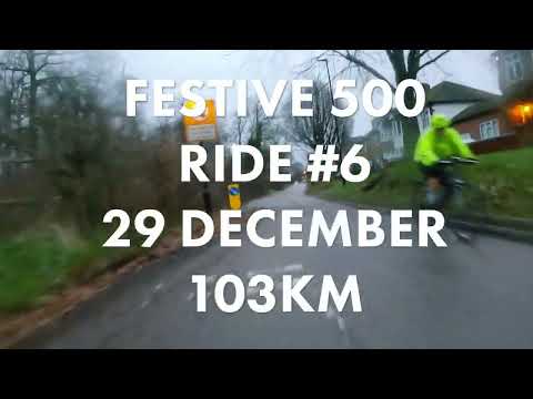 Festive 500 Ride #6 - Completing the 500