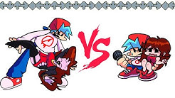 Tweext-FnF-Tall-Boyfriend-VS-Short-Boyfriend-FNF-ANIMATION