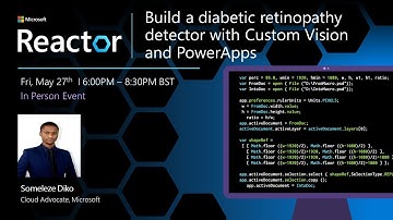 Build a diabetic retinopathy detector with Custom Vision and PowerApps