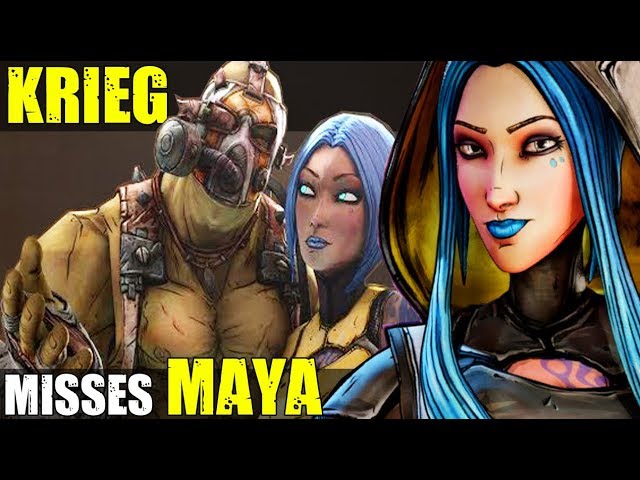 Borderlands 3 - Krieg Tries To Tell Maya “I’ve Missed You”