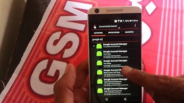 HTC Desire 626s Remove Account without PC