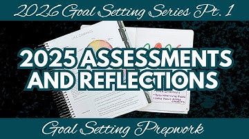 2026 Goal Setting Series Pt.1: Reflections and Assessments