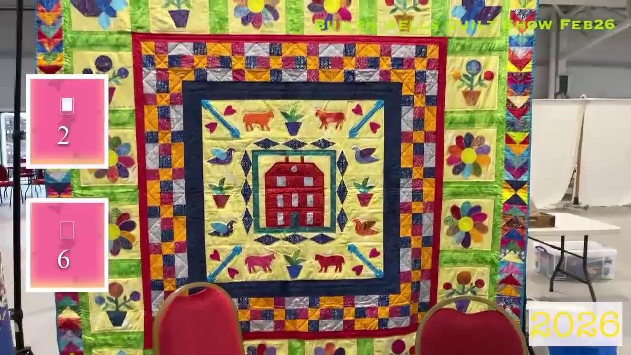 Builth Wells  wales quilt showShow