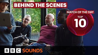 Behind the scenes with Gary Lineker, Alan Shearer & Micah Richards | Match of the Day: Top 10