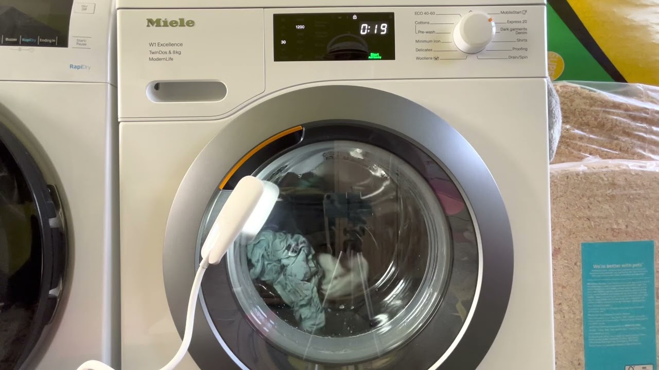 A Look At My Miele Washing Machine