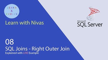 SQL Joins for Beginners | Right Outer Join Explained in Detail for Beginners using SQL Server 2022