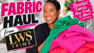 Full HUGE Fabric Haul ✂️ Deadstock Fabric from LWS Trims + What I’m Sewing Guide