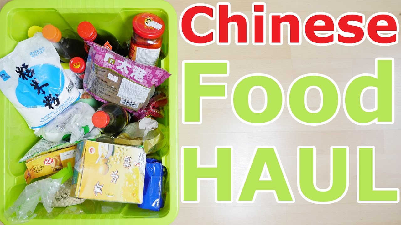 Chinese food haul What I use for Chinese cooking? YouTube