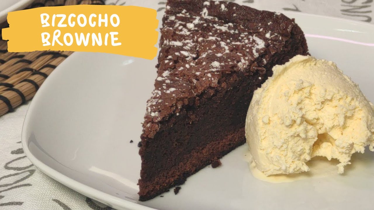 BIZCOCHO BROWNIE DE CHOCOLATE CON LICOR 43 💘 YouTube