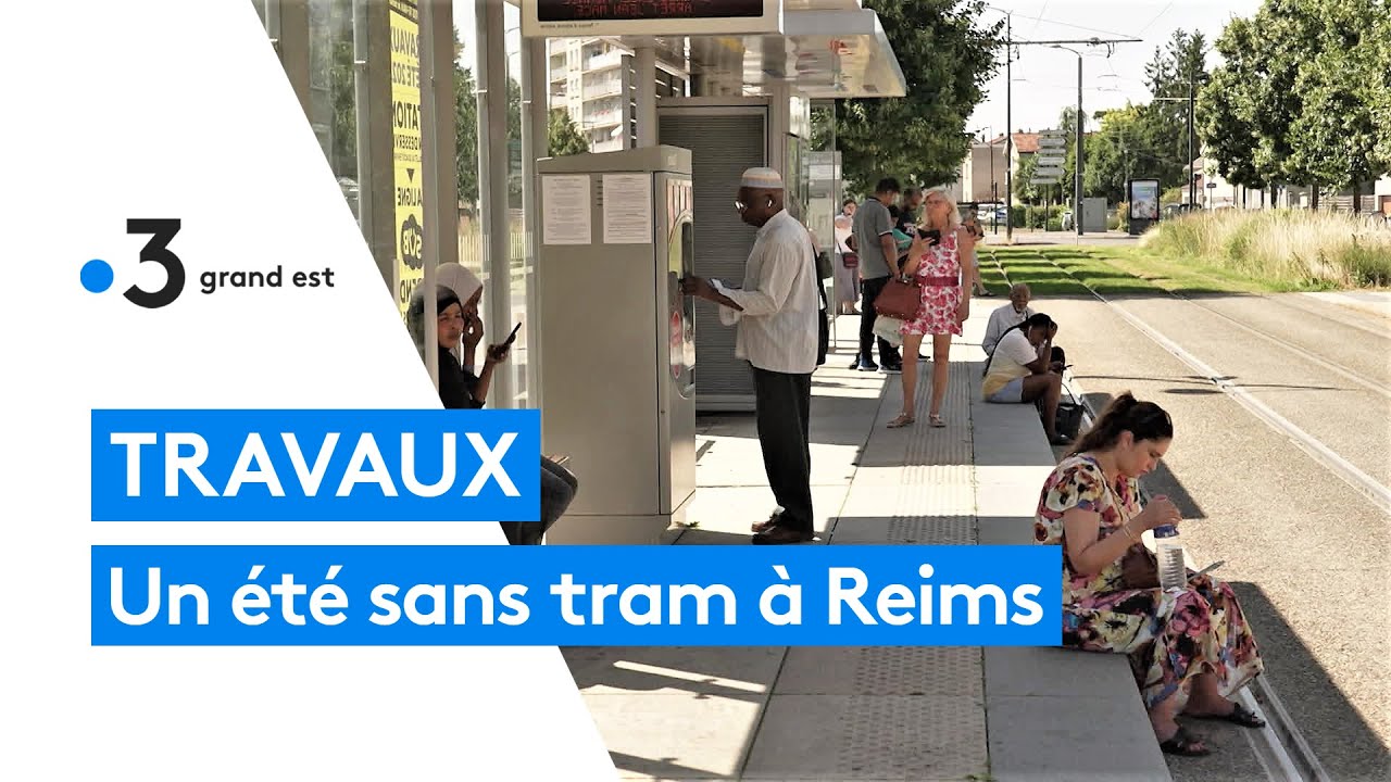 Réparation des dégâts causés par les émeutes et travaux d'été : cinq semaines sans tramway à Reims