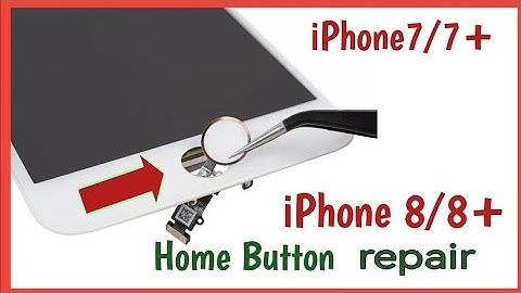 iPhone 7, 7 Plus Home Button Repair || iPhone 8, 8 Plus Home Button Repair! Easy Solution