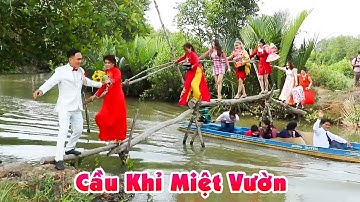 Đám Cưới Miệt Vườn Bạc Liêu RƯỚC DÂU PHẢI QUA CẦU KHỈ ĐI BỘ RỒI ĐI XE Vui Lắm Miền Tây Ơi