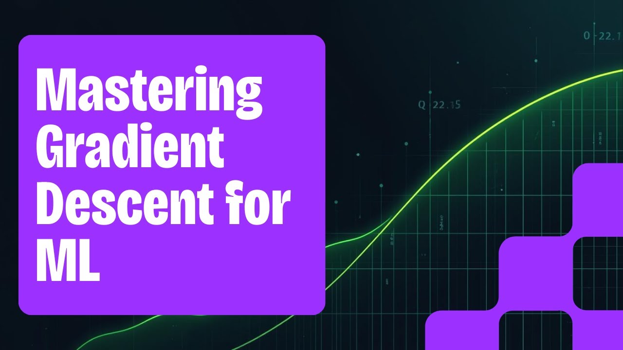 How Machine Learning Learns | Gradient Descent Explained Simply