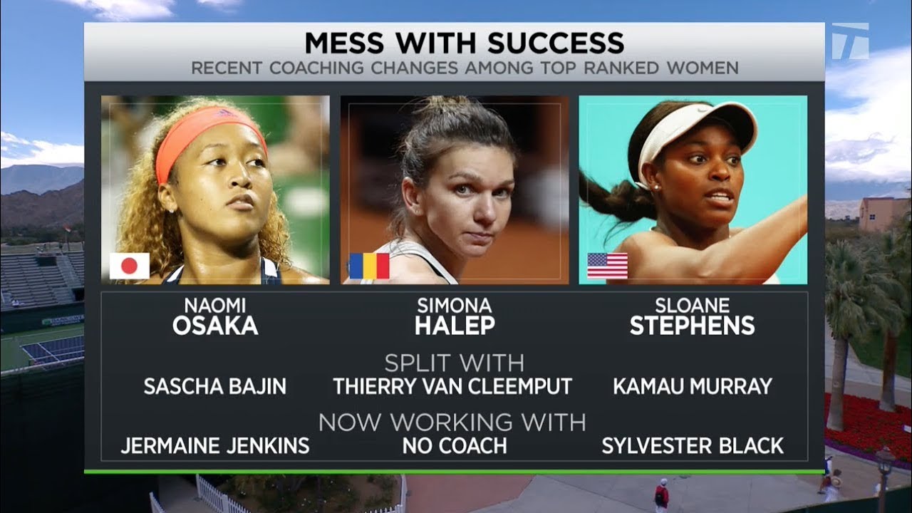 Tennis Channel Live WTA Coaching Carousel Heading Into 2019 Indian