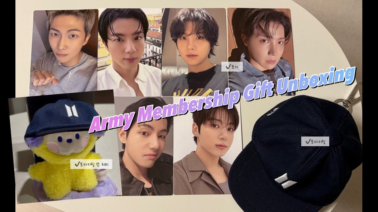 260116 아미 멤버십 키트 언박싱 | Army Membership Gift Unboxing