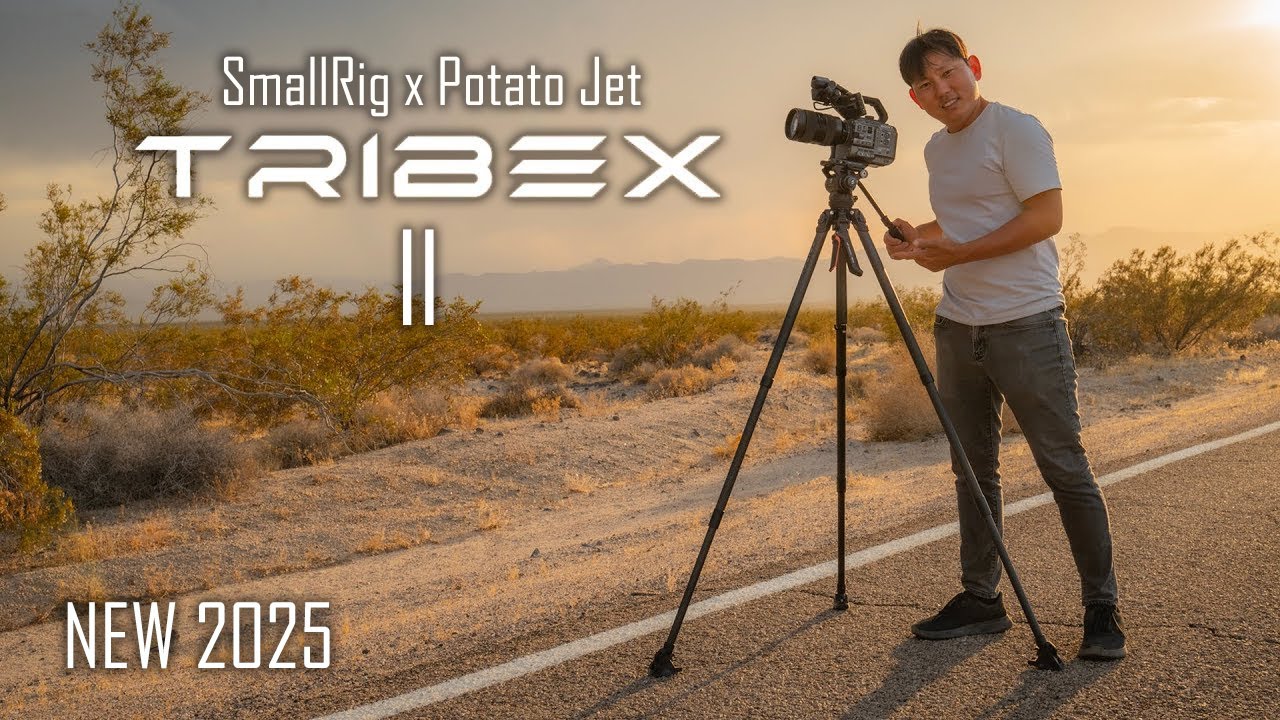SmallRig x Potato Jet Tribex II Hydraulic Carbon Fiber Tripod (Review)