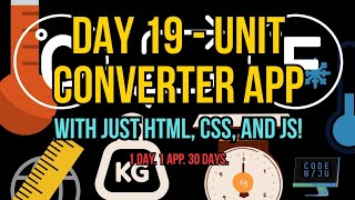 Day 19 - Unit Converter App screenshot 2